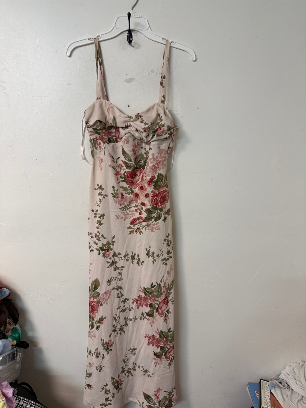 Princess Polly Blush Floral Maxi Dress